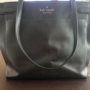Kate Spade Black Saffiano Leather Tote